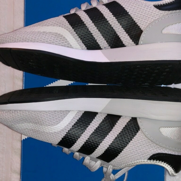 Mens Adidas N-5923 Sneakers Black and Grey Size 10 - Picture 2 of 5